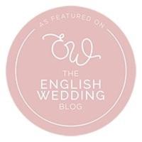 As featured on The English Wedding Blog